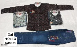 Boys Readymade - 11 to 13 Years - 40x42 - Boys Readymade Pant Shirt Set - in Erode, Tamilnadu