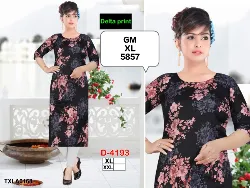 Tops - Tops XL Size ( Below Rs. 200 ) - Girls Tops XL Size Below Rs 200 Wholesale Dealers in Erode, Tamilnadu