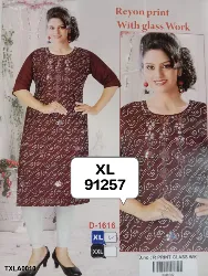 Tops - Tops XL Size ( Below Rs. 200 ) - Girls Tops XL Size Below Rs 200 Wholesale Price in Erode, Tamilnadu
