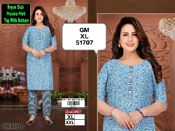 Tops - Tops XL Size ( Below Rs. 200 ) - Girls Tops XL Size Below Rs 200 Wholesale Sale in Erode, Tamilnadu