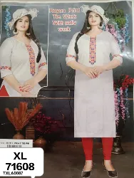 Tops - Tops XL Size ( Below Rs. 200 ) - Girls Tops XL Size Below Rs 200 Wholesale Sales in Erode, Tamilnadu