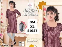 Tops - Tops XL Size ( Below Rs. 200 ) - Ladies Tops XL Size Below Rs 200 Dealers in Erode, Tamilnadu