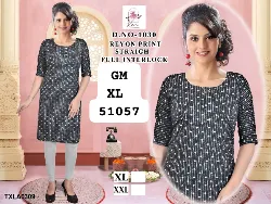 Tops - Tops XL Size ( Below Rs. 200 ) - Ladies Tops XL Size Below Rs 200 Wholesale Distributors in Erode, Tamilnadu