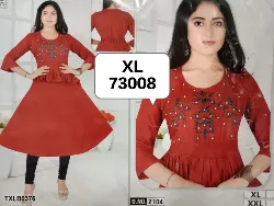 Tops - Tops XL Size ( From Rs. 200 to Rs. 300 ) - Girls Tops XL Size From Rs 200 to Rs 300 Wholesale Price in Erode, Tamilnadu