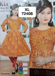 Tops - Tops XL Size ( From Rs. 200 to Rs. 300 ) - Girls Tops XL Size From Rs 200 to Rs 300 Wholesale Price in Erode, Tamilnadu